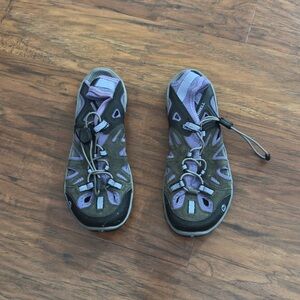 Merrell Women's Athletic Shoes in Black and Lavender